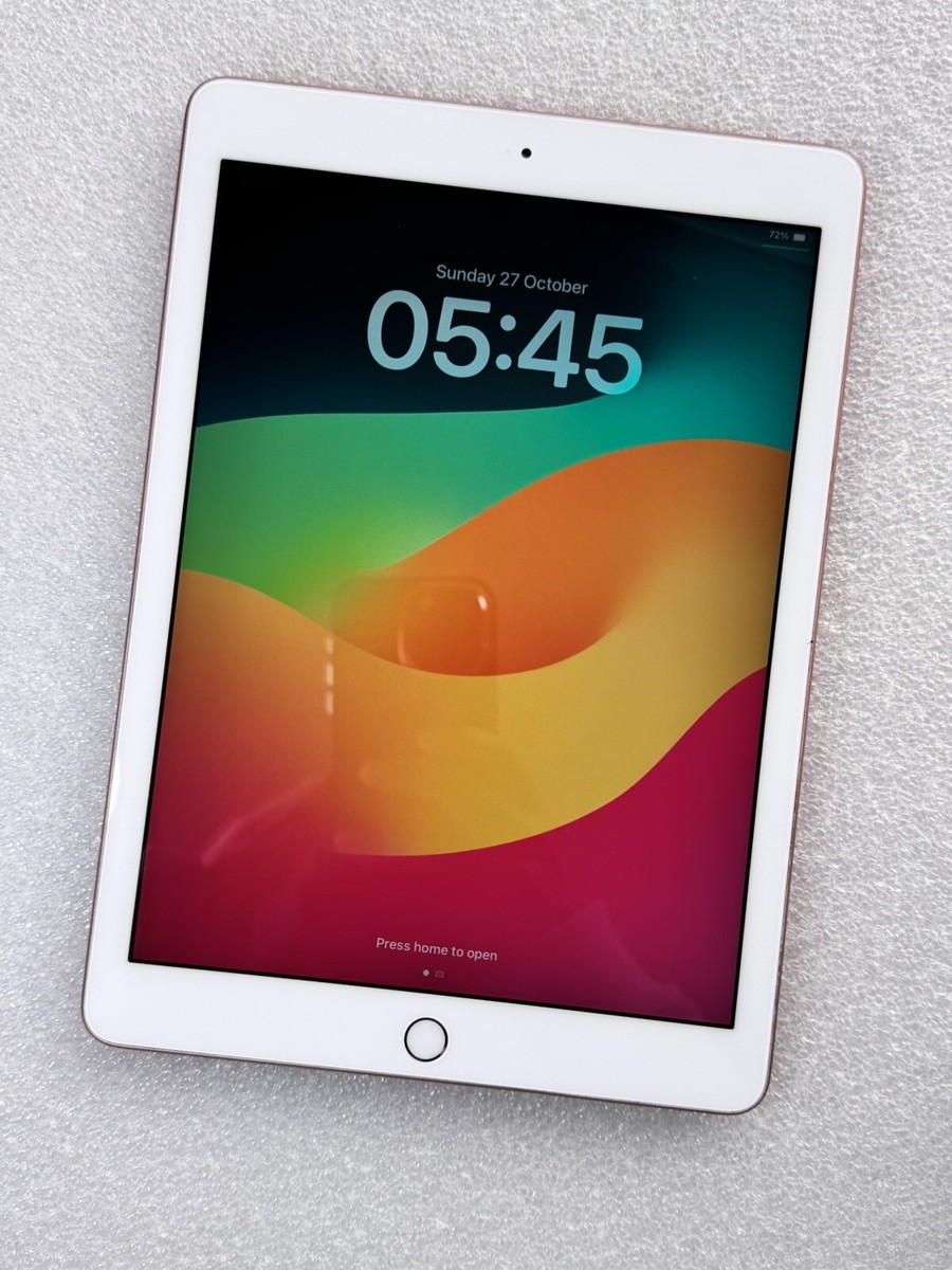 タブレット Apple - iPad 6th gen 128GB rose gold SIMFREE Apple iPad 6th Gen. 128GB, Wi-Fi, 9.7in - Rose Gold - VERY