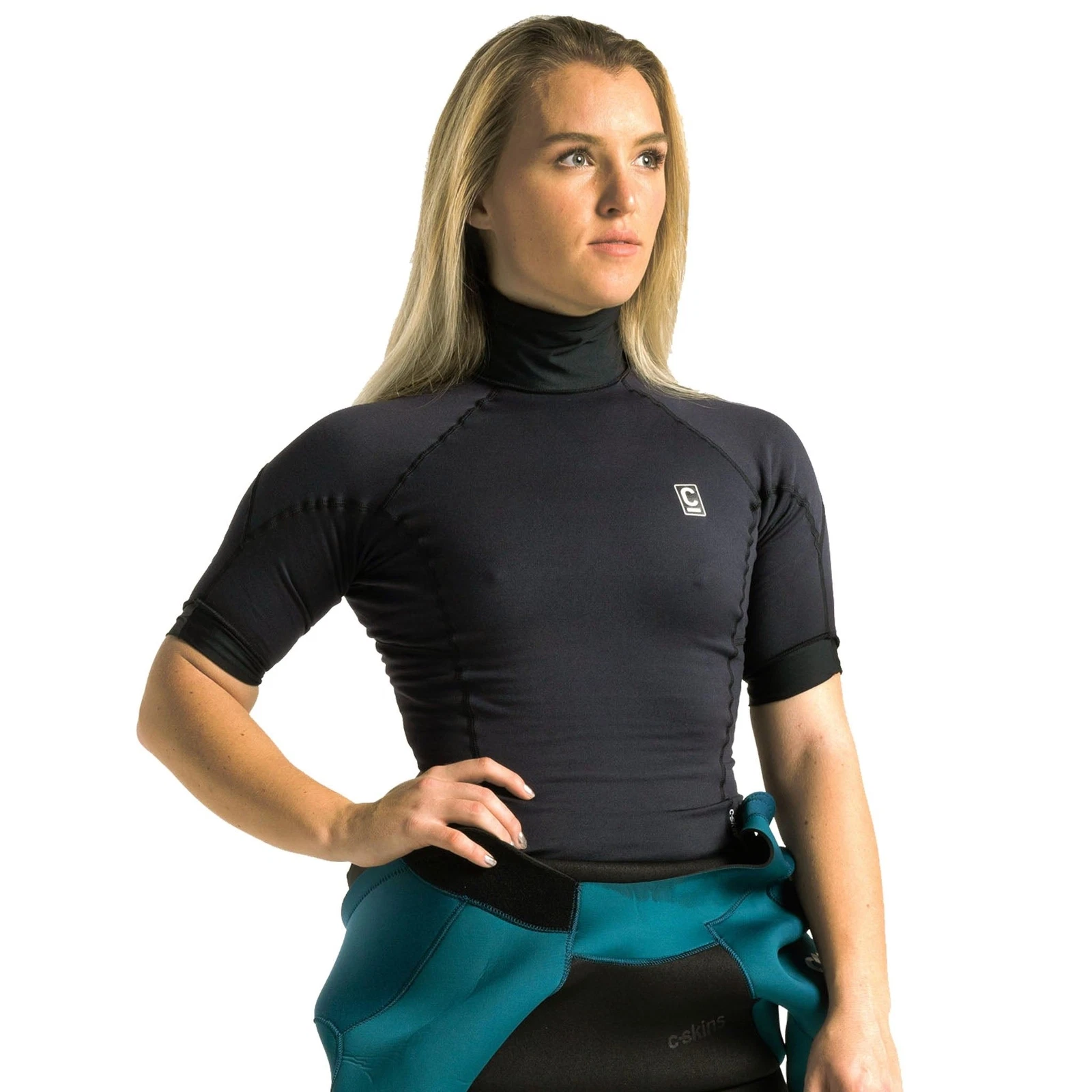 C-Skins Women's HDi Thermal Skins Short Sleeve Base Layer Top - 14