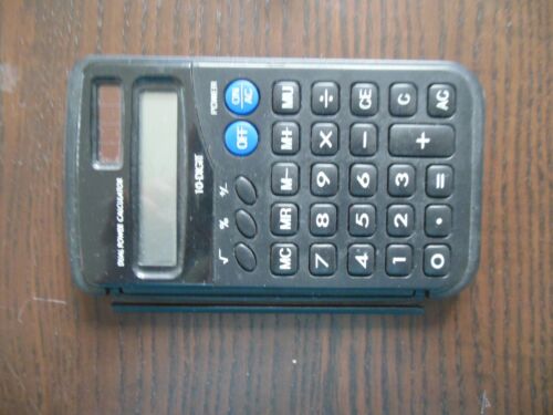 10 digit dual power calculator (problems with display) - Picture 1 of 3