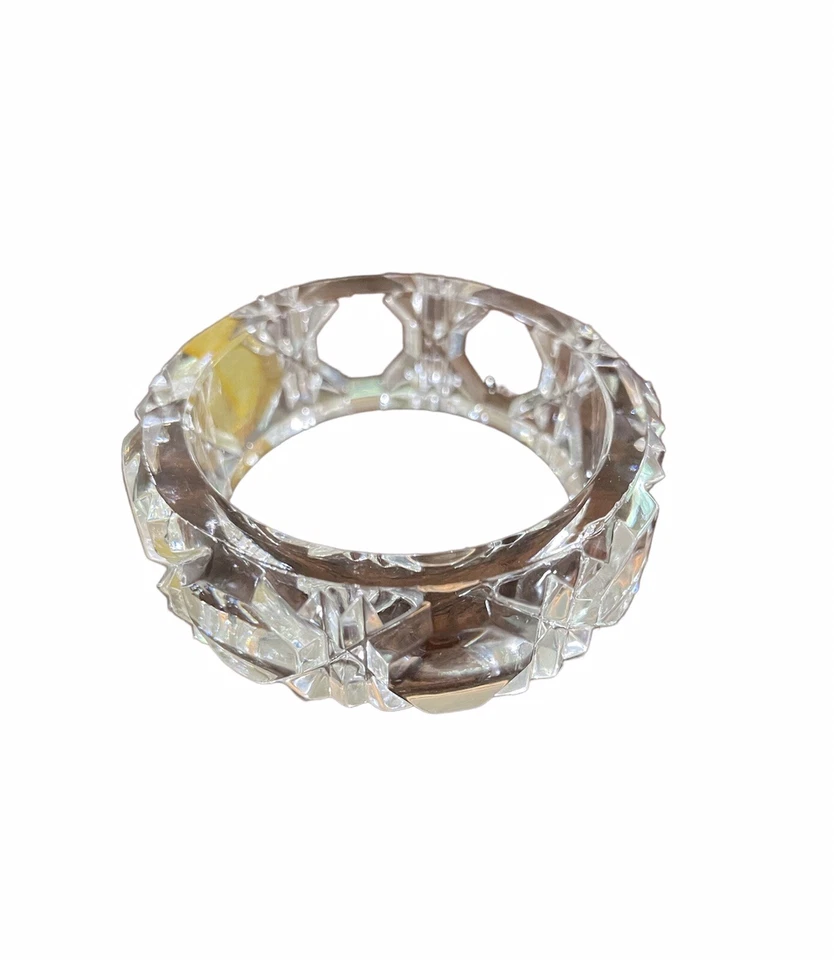 12 servilleteros de cristal de plomo vintage de los años 50 Alemania Occidental caja original Foto 4 de 4