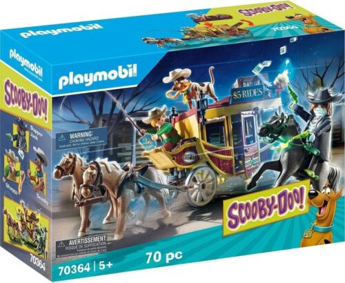 Playmobil  Scooby-Doo! 70364 - Adventure in the Wild West Express Stage Coach - Foto 1 di 1