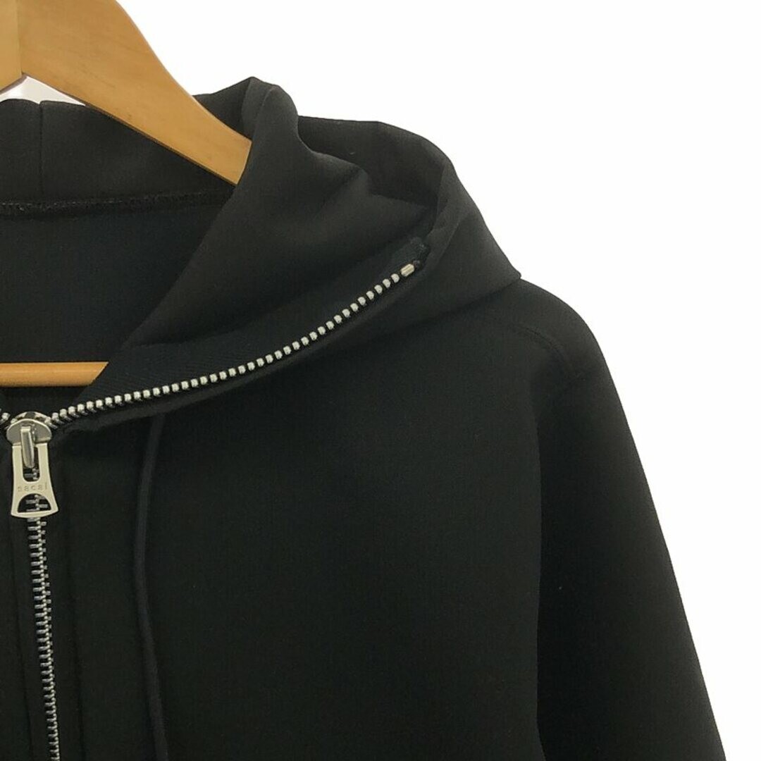 Sacai Sakai 2024SS Suiting Bonding Hoodie Zip Up 1 Black Sacai Sakai 2024SS Suiting Bonding Hoodie Zip Up 1 Black