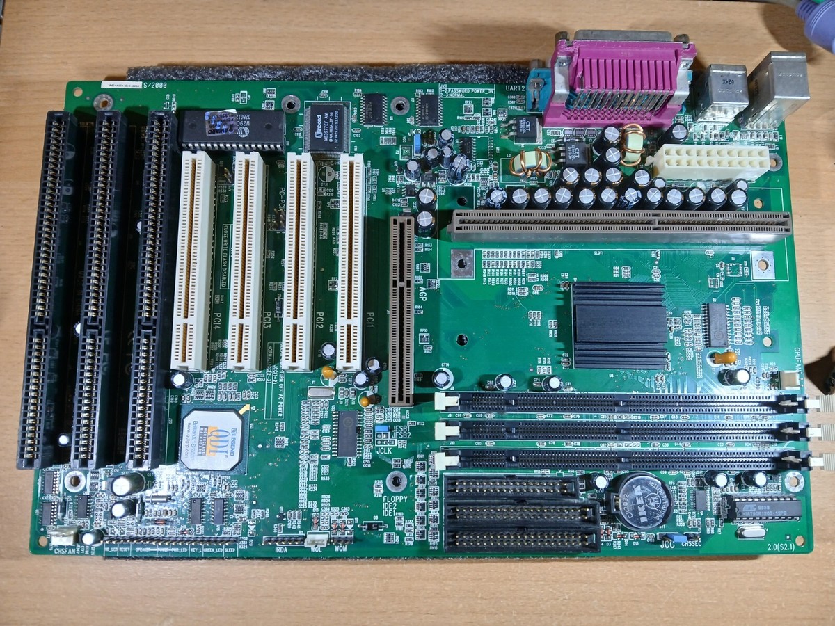 VINTAGE motherboard QDI BRILLIANX-1S /2K Intel 440BX +CPU+RAM
