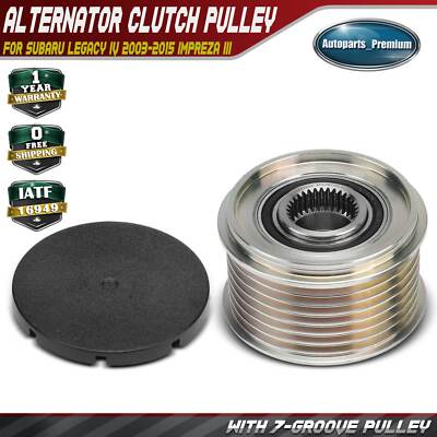 Alternator Clutch Pulley for Subaru Legacy Iv 2003-2015 Impreza III 7-Groove CW