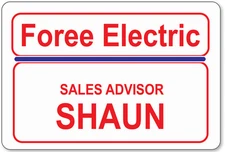 NAME BADGE HALLOWEEN COSTUME PROP SHAUN OF THE DEAD MOVIE MAGNETIC FASTENER