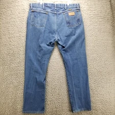 Wrangler Jeans Mens 42x30 100% Cotton Bootcut 13MWZ Cowboy Western *Read*