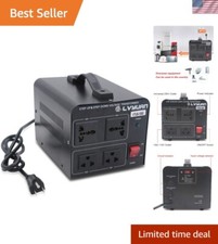 Voltage Transformer Converter 1000 Watt Step Up/Down Convert from 110-120 Vol...