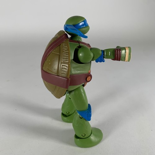2014 TMNT Leonardo 5,5" Modellino Teenage Mutant Ninja Turtle Viacom - Foto 5 di 9