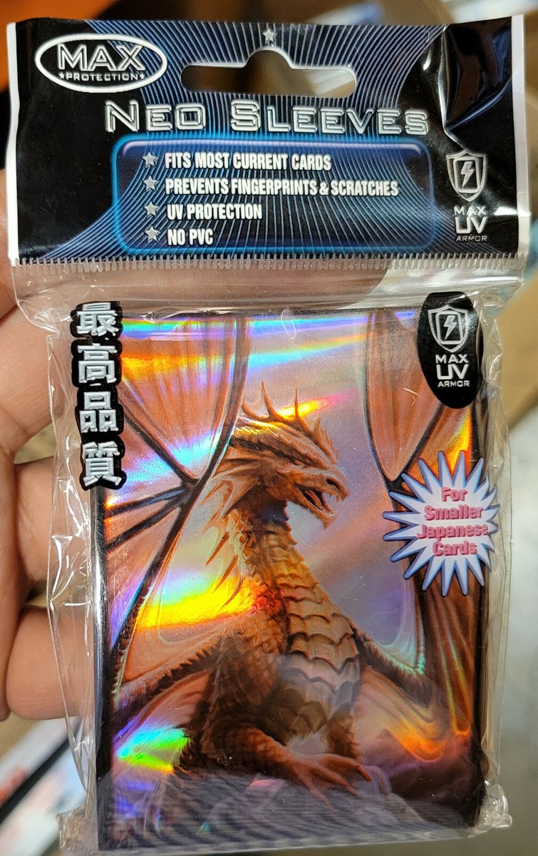 Yugioh MAX Protection DRAGON LAIR DECK PROTECTOR/SLEEVES (SMALL) 50ct