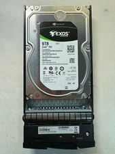 SEAGATE ST6000NM0095 1YZ210-004 6TB 7.2K RPM 128MB CACHE 6Gb/s SAS 3.5" HDD