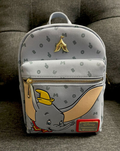 Disney Loungefly Dumbo Mini Backpack Bag New With Tags - Picture 1 of 4