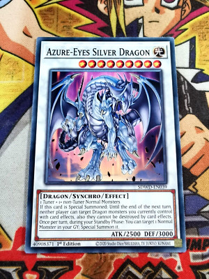 Azure-Eyes Silver Dragon sdwd-de039 1. Auflage (NEU) Common Yu-Gi-Oh!