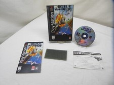 Agile Warrior F-111X (Sony PlayStation 1, 1996) Long box Complete