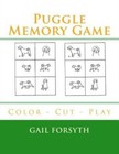 Puggle Memory Game: Color - Cut - Play