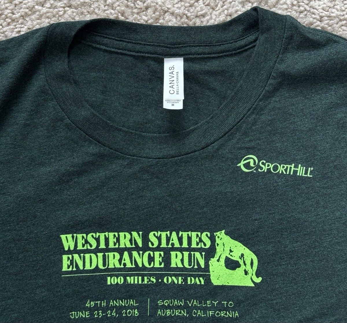 Western States Race Western States Trail Run RARE Western