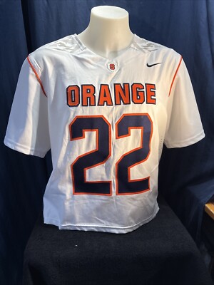 Nike Syracuse Orange Short Sleeve Lacrosse Jersey #22 -Men's Size
