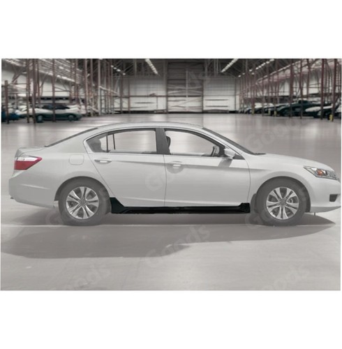 3D Mugen Style Under Body Style Side Extension Skirts Fits Honda Accord 13-17 - Picture 4 of 6