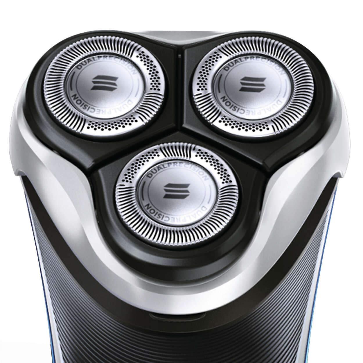 3PCS HQ8 Replacement Heads For Philips Norelco Dual Precision Shaver