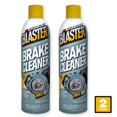 14 Oz. Non-Chlorinated Brake Cleaner Spray (Pack of 2)