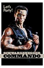 AA0926 Commando Film By Mark Lester 1985 Lead Movie Poster 11x17