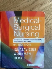 medical-surgical nursing ignatavicius workman rebar 9th edition