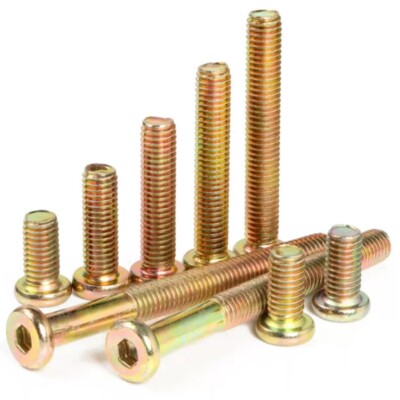 Hex Socket Hexagon Furniture Bolts Beds Cribs Table Chairs Connector Fastener