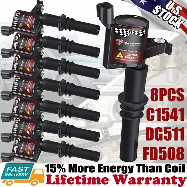 Car & Truck Parts For 2007 Ford Expedition V8 5.4 All Ignition Coil