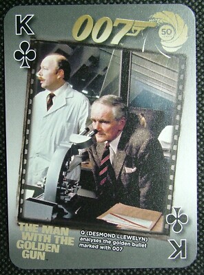 50 years 007 James Bond The Man with the Golden Gun Q Desmond Llewelyn KC B1