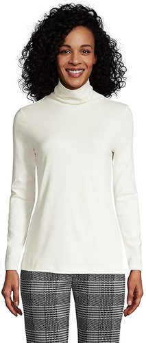 Supima Cotton Long Sleeve Turtleneck | eBay
