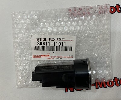 GENUINE TOYOTA LEXUS ENGINE START STOP PUSH BUTTON IGNITION SWITCH