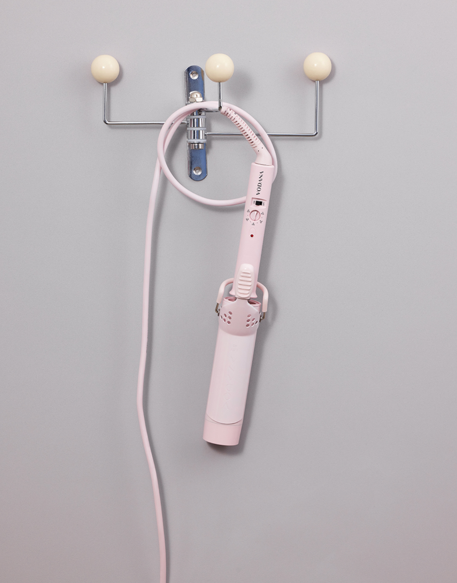 VODANA Glam Wave Curling Iron 40mm [Powder Pink] | eBay