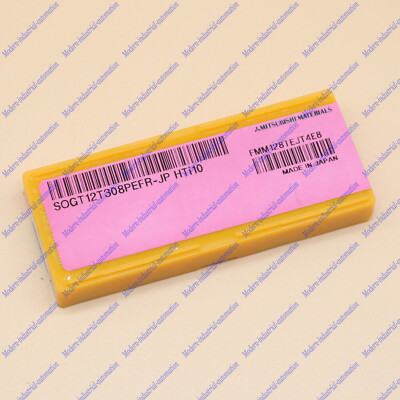 10PC/BOX Mitsubishi New SOGT12T308PEFR-JP HTI10 CNC carbide inserts  #XR