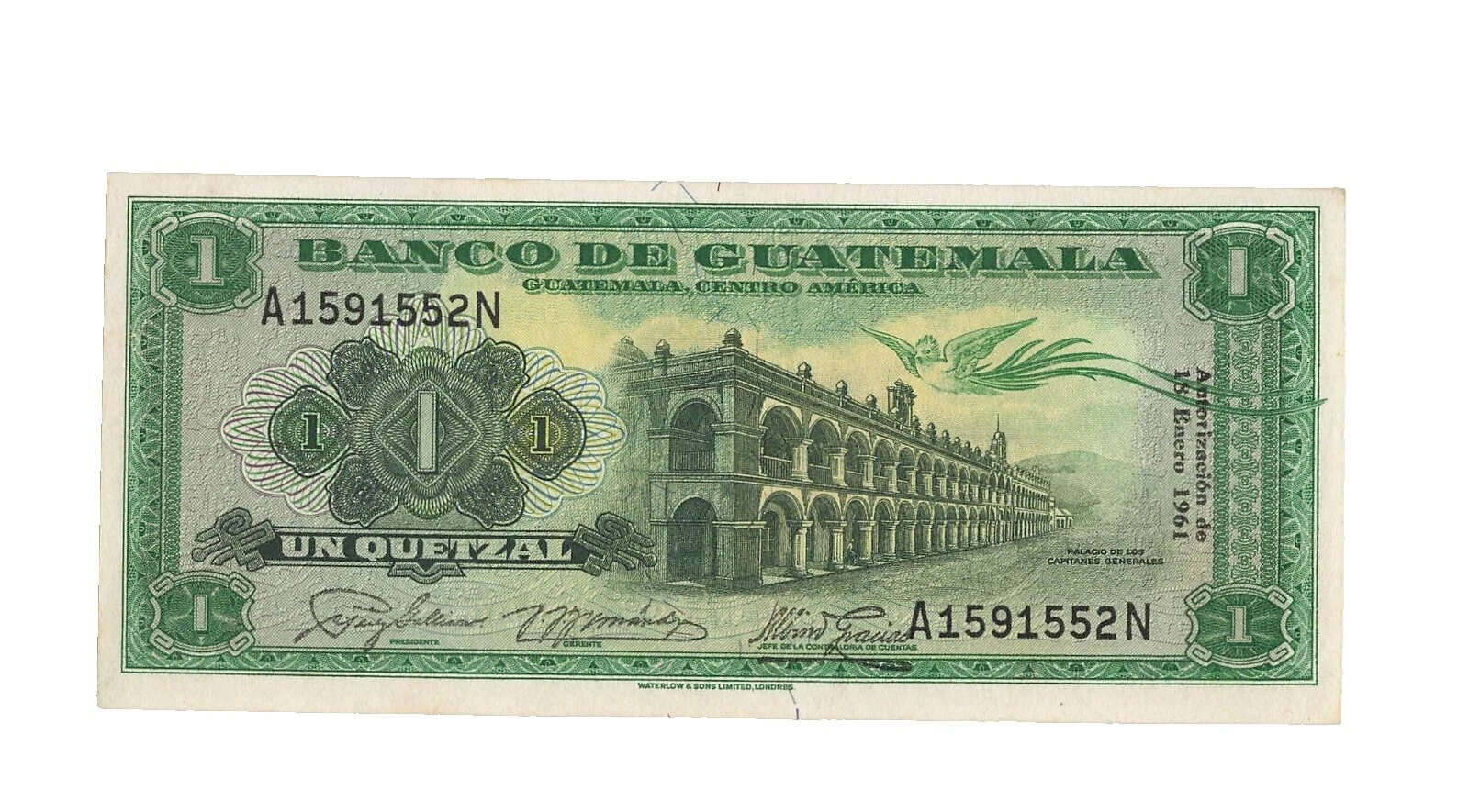 Ungraded 1961 North & Central American Paper Money