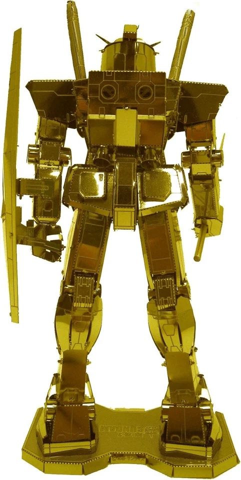 Tenyo Metallic Nano Puzzle Serie Premium Gundam Gold TMPG-03 Papel JAPÓN NUEVO Foto 3 de 4