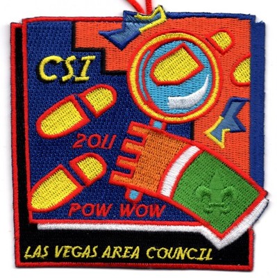 Patch CSI Pow Wow 2011 Las Vegas Area Council AZ NV CA Boy Scout BSA 4x4''