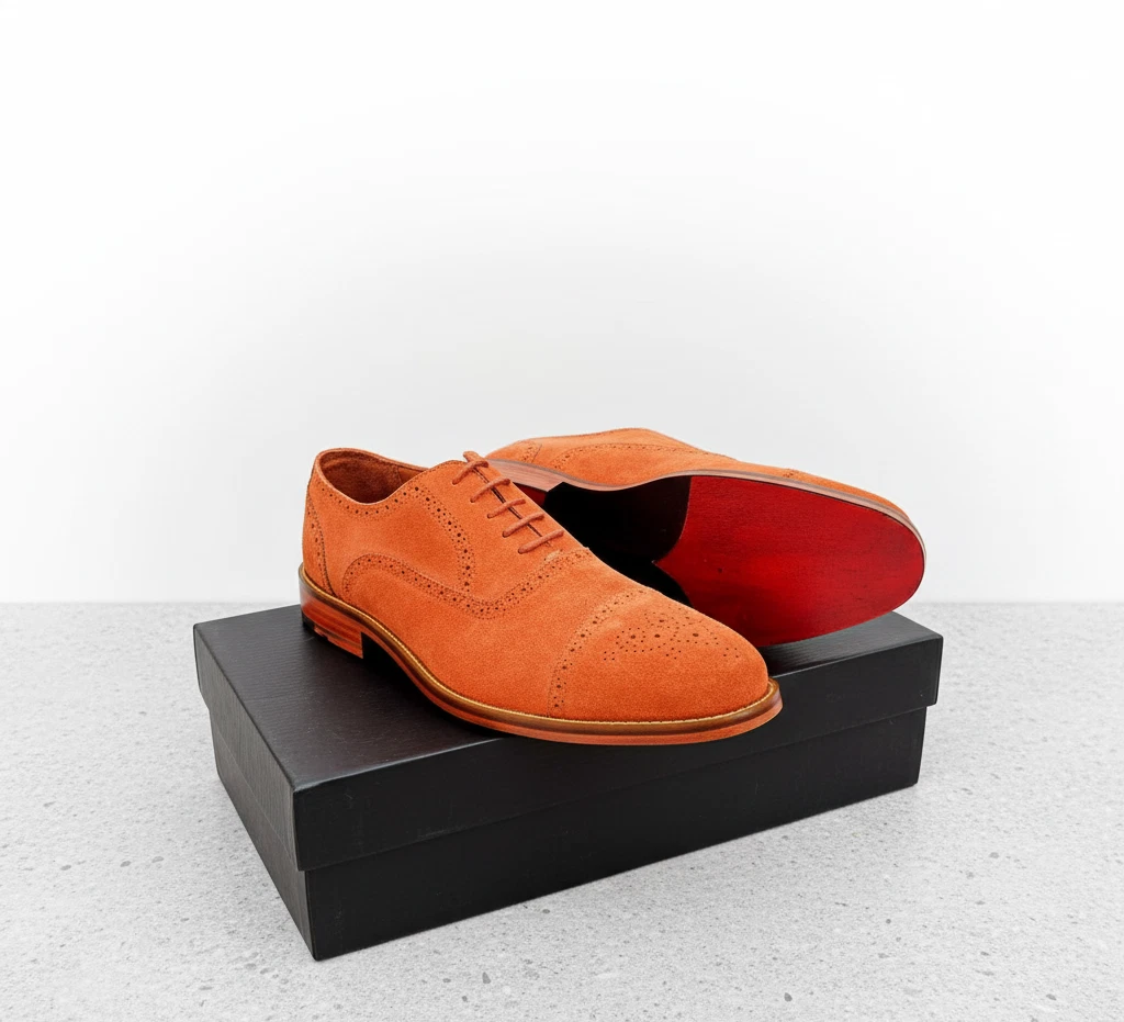 open lace back dress Orange Insoles main image 1