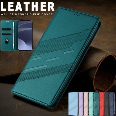 Hülle Für Xiaomi 17Pro Max Redmi Note 14 13 Magnetische Brieftaschen Leder Cover