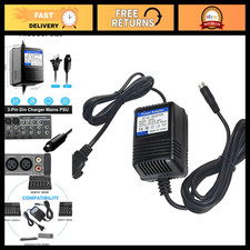 18.5V Power Adapter for XENYX 502 802 1002 Mixer, Universal AC/DC Supply, 3A
