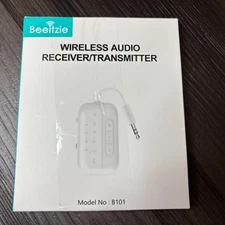Beeitzie Wireless Audio Receiver/Transmitter Bluetooth NEW