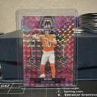 2024 Panini Mosaic - Rookies Bo Nix #312 Camo Pink Mosaic Prizm (RC)