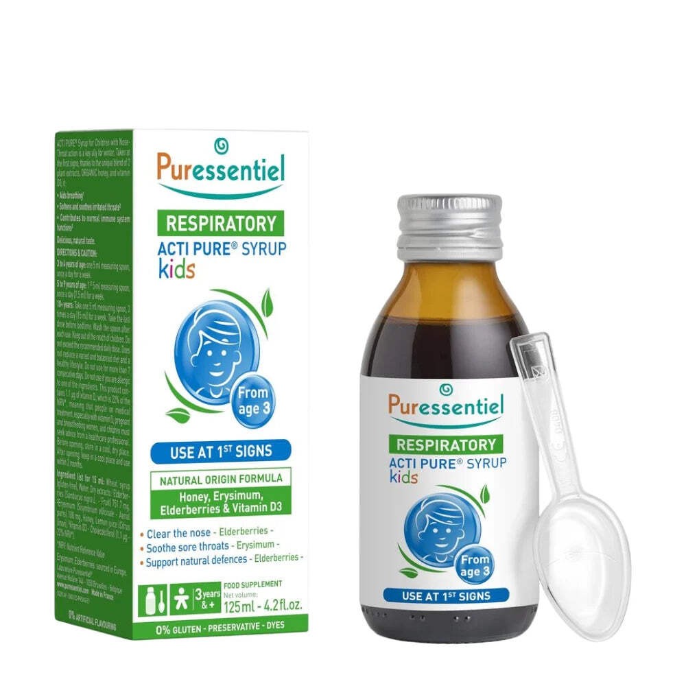 Puressentiel Kids Acti Pure Syrup 125ml Immune Support