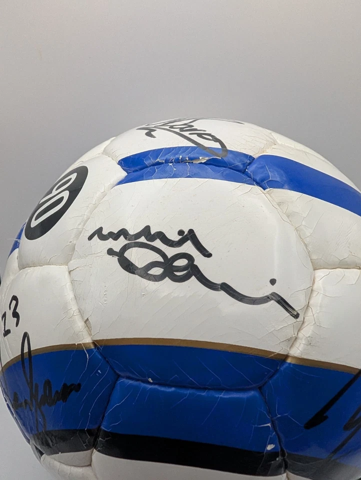 Nike T90 Swift Signed Ipswich Town FC Ball 2004/08 Era Free Post - Image 4 of 4