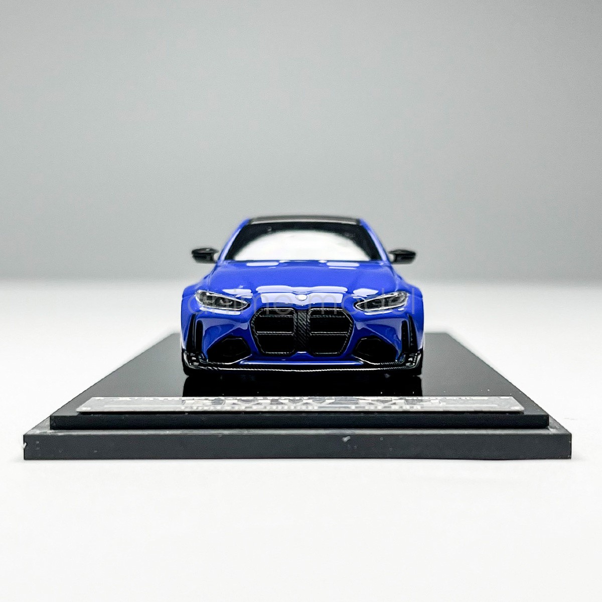 SW 1/64 Scale BMW M4 G82 ADRO BODY KIT Blue Diecast Car Model Toy
