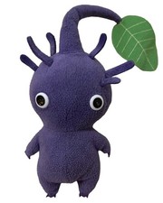 Vintage 2004 Purple Pikmin Leaf Flower Nintendo Stuffed Plush