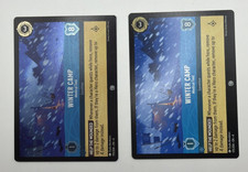 Disney Lorcana Wilds Unknown WINTER CAMP MEDICAL TENT 170/204 Common Foil Set