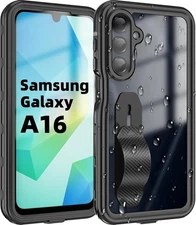 for Samsung Galaxy A16 5G Case,IP68 WaterproofBuilt-in Screen Protector-Rugged F
