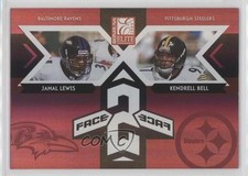 2005 Donruss Elite Face 2 Face Red 177/250 Jamal Lewis Kendrell Bell #CB-10 1u6