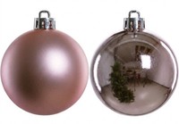 Trendline Christbaumkugeln 12 Kugeln Ø 6 Cm Rosa Weihnachtskugeln Weihnachtsbaum