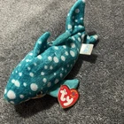 Poseidon the Whale Shark Ty Beanie Baby Vintage 2001