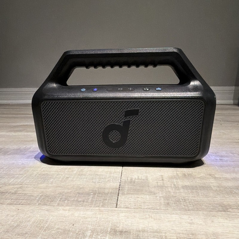 soundcore Boom 2 by Anker Portable Bluetooth Speaker System w/ Handle, Black